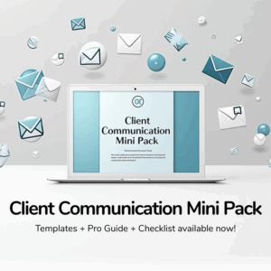Client Communication Mini Pack: The Complete Messaging System for Beginner Photographers