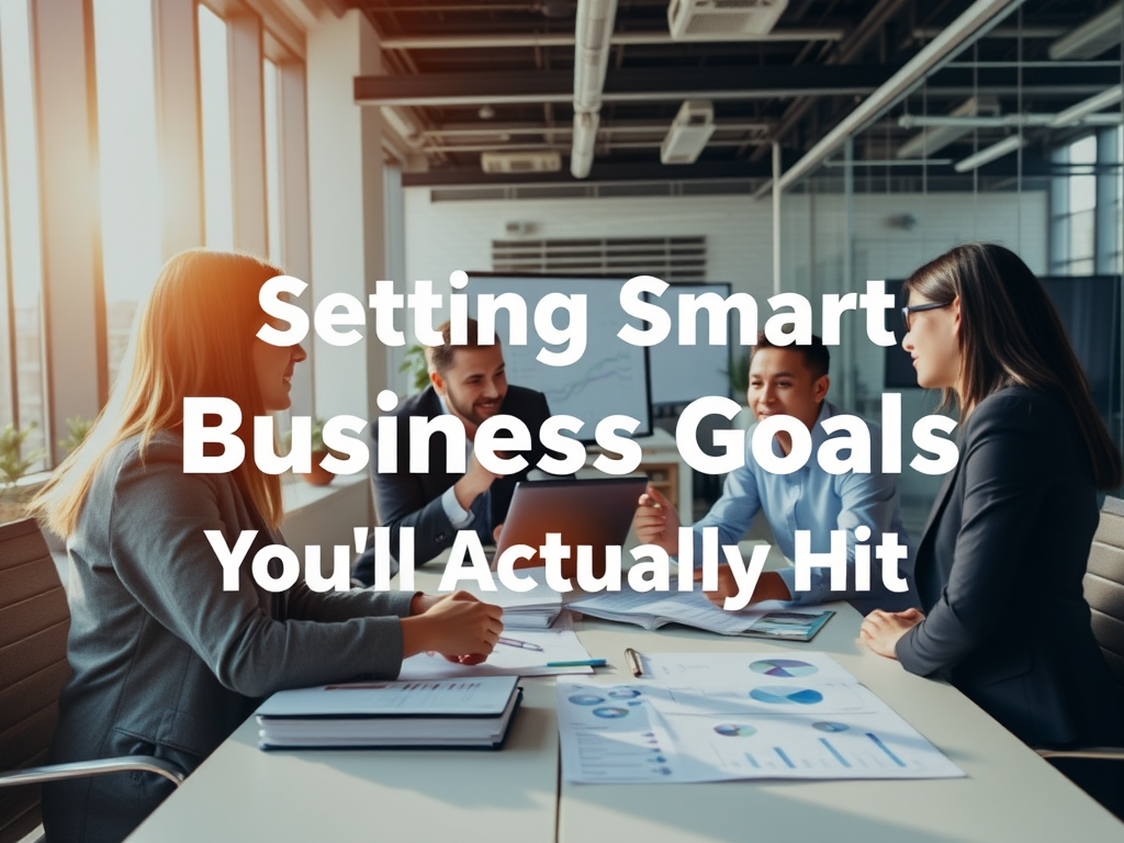 Setting Smart Business Goals You’ll Actually Hit
