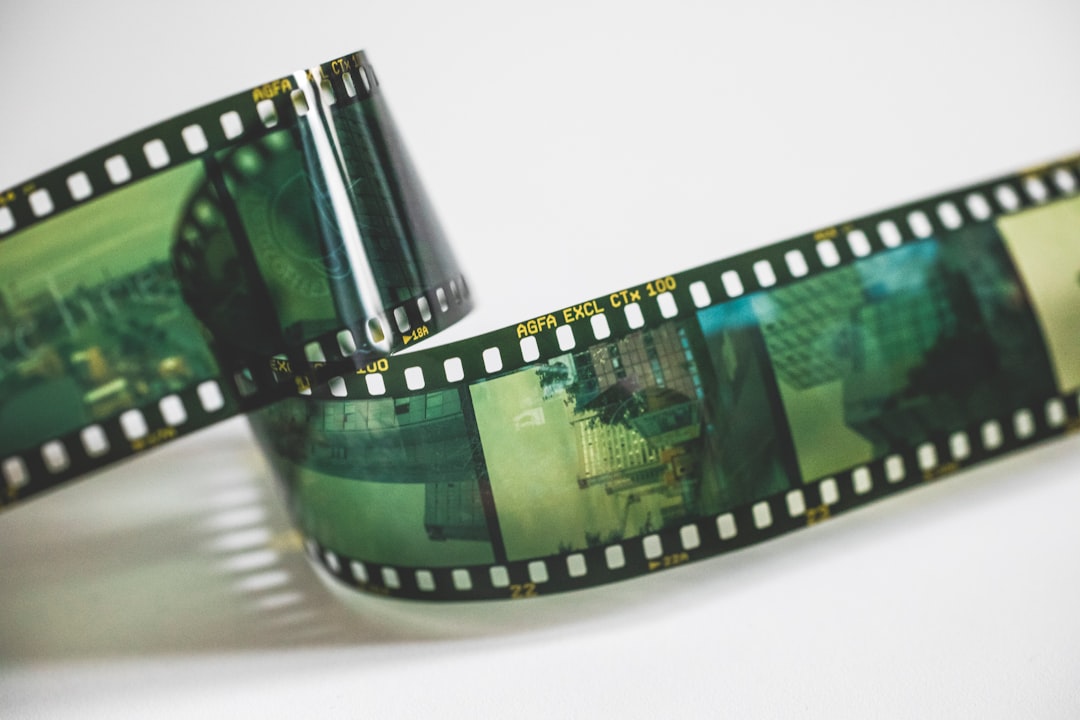 Analog 35mm film strip representing the slow, intentional practice of film photography